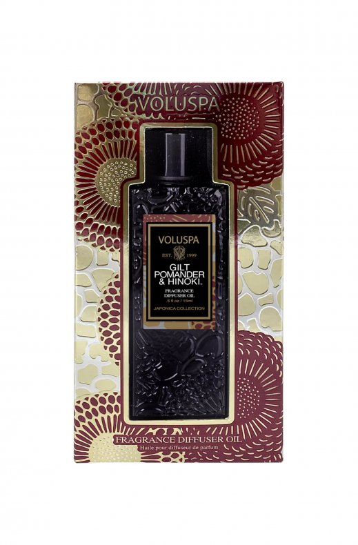Voluspa - Ultrasonic Diffuser Fragrance Oil Gilt Pomander & Hinoki