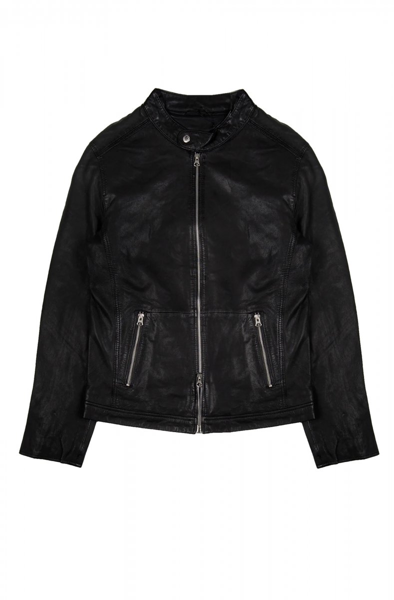 Human Scales Leather Jacket Black HERR